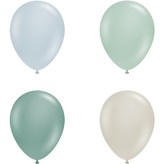 霧灰色, 活力薄荷, 柳木色, 石頭色