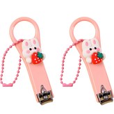 兔子拿著草莓（指甲刀）