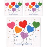 愛心氣球祝賀 × 3個