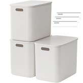 奶油白, XL(37 x 26.5 x 32.3 cm)