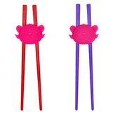 紅色(筷子) + 丁香紫(筷子) + 粉色(固定器) × 1組