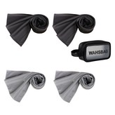 麻灰色, 黑色(毛巾) × 1套