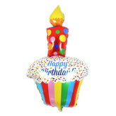 빅 사이즈 컬러 스트라이프 케이크