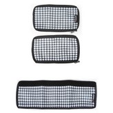 千鳥格黑 × 1套