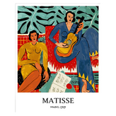 W18 마티스 기타치는 두여인 × 1개