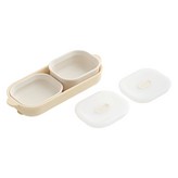 黃色(餐盤), 象牙白(碗) × 1套