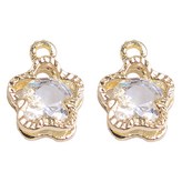 01 플라워 골드 × 2개