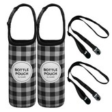 블랙체크 × 2개