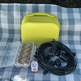 黑色(電線), 萊姆綠(迷你收納箱) × 1套