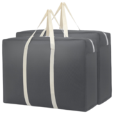 灰色 + 象牙白(繩帶) × 2個