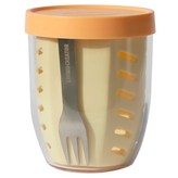 杏色+象牙白 × 1個