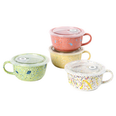 花園綠+珊瑚粉+芥末黃+水果白 × 1套