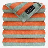 橘色 + 綠色 × 5個