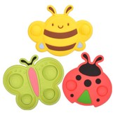 꿀벌, 나비, 무당벌레 × 1세트