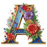 字母 A × 1個