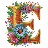 字母 E × 1個