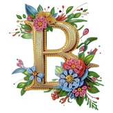 字母 B × 1個