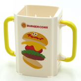 漢堡 白色 + 黃色 × 1個