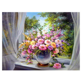 窗邊花瓶 × 1個