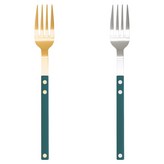 水藍 + 金色, 水藍 + 銀色 × 1套