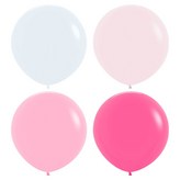 白色, 霧面粉彩粉, 粉色, 桃紅色