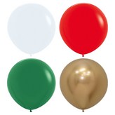 白色, 紅色, 森林綠, 金屬金色