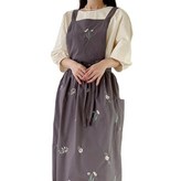 炭灰色花朵