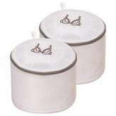 화이트 자수 × 2개