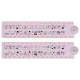 粉色 Hello Kitty 摺疊尺 × 2個