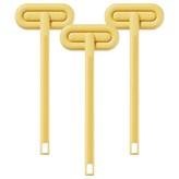 黃色 × 3個