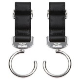 黑色(銀色掛鉤) × 2個