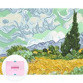 고흐 삼나무가 있는 밀밭