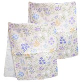 粉色小花 米白色 × 2條