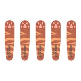 오렌지 + 브라운 × 5개