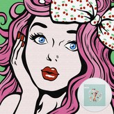 핑크머리의소녀