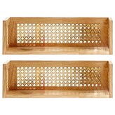 木製 原木色 × 2個