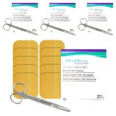 10 x 10 cm(밴드), 15 x 5.3cm(가위) × 4개