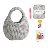 12個淺灰色（白色），隨機發貨（鉤針，單圈） × 1套