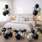 블랙 실버 투명