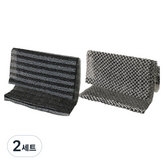 黑色, 黑色網眼 × 2套