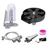 不鏽鋼黑色 × 1套