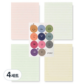 혼합색상 × 4세트