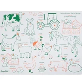 農場動物 × 1個