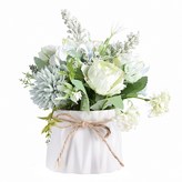 兔耳綠牡丹 白色 + 綠色 × 1個