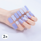 0234 紫色格紋 × 2個