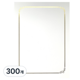 純白色 × 300個