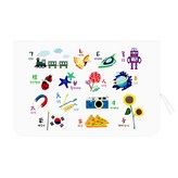 13 韓文字母(Askin款)+繩子(隨機出貨) × 1組