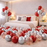 핑크 실버 투명