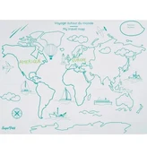 世界地圖 多色 × 1個