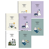 象牙色, 紫色, 白色, 藍色